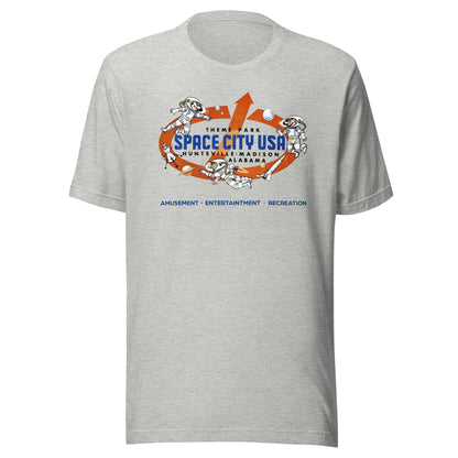 Space City USA T-Shirt - Huntsville, AL | Retro Theme Park Tee