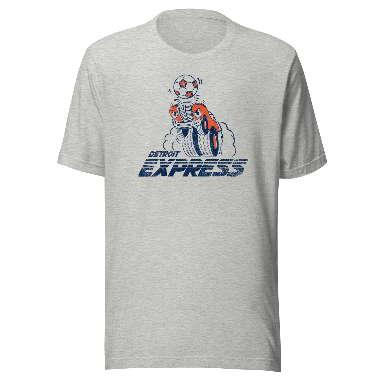 Detroit Express T-Shirt - Funny Retro 70s Pro Soccer Tee