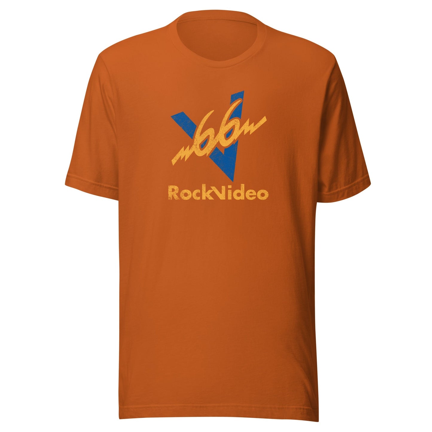 V66 Boston Rock Video Retro 1980s T-Shirt - Vintage Mens & Womens Old School Music Tee