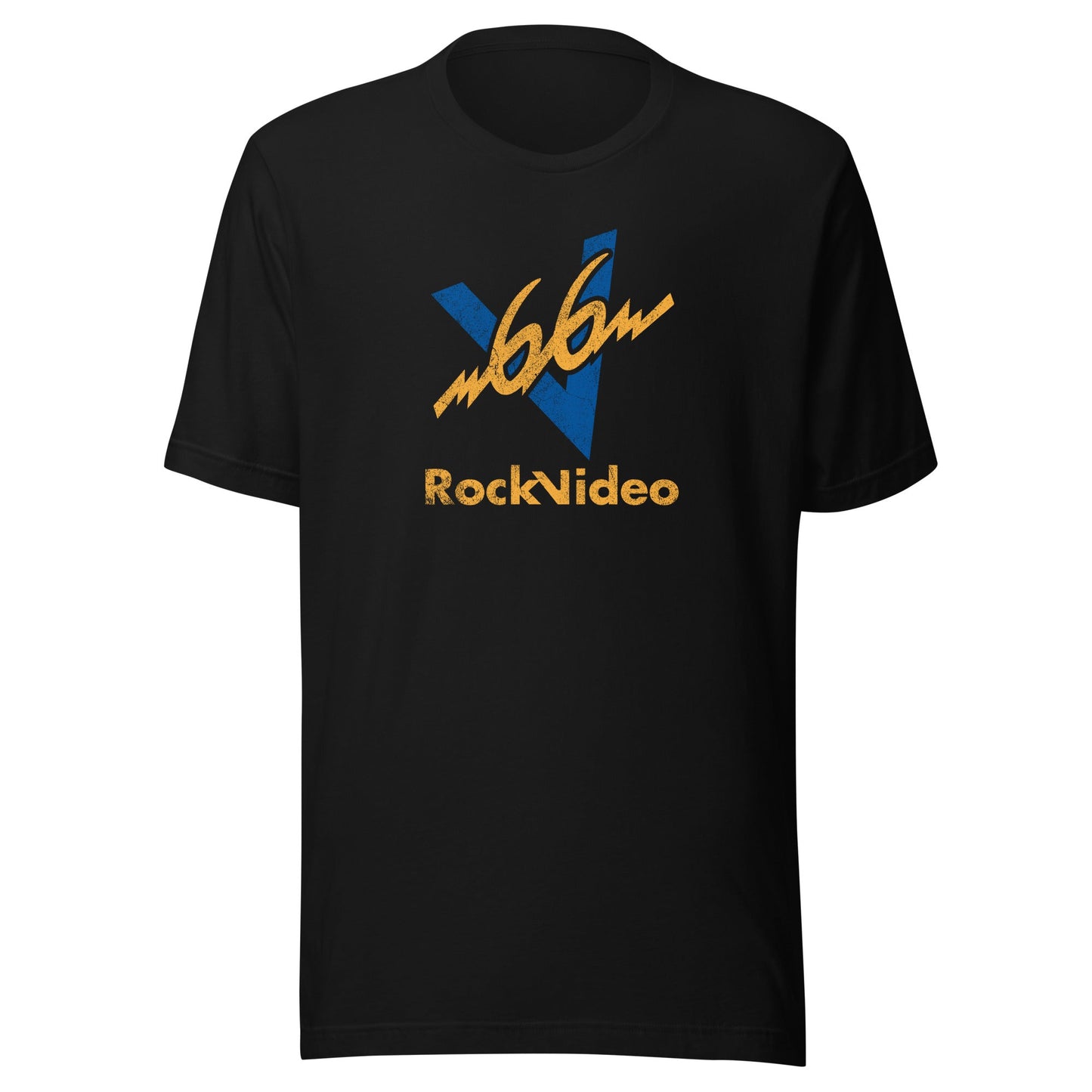 V66 Boston Rock Video Retro 1980s T-Shirt - Vintage Mens & Womens Old School Music Tee