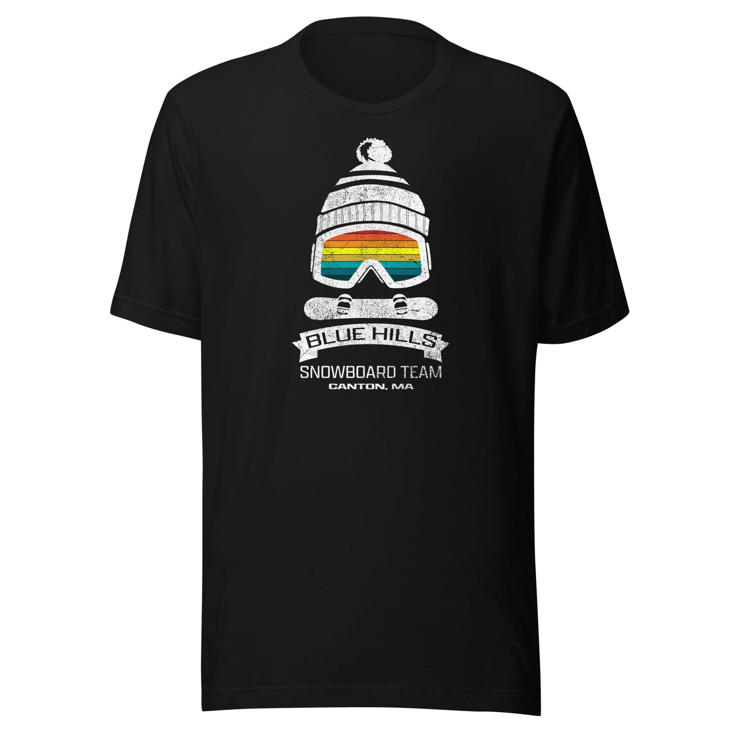 Blue Hills Snowboard Team T Shirt - Canton, MA | Mens & Womens Winter Tee