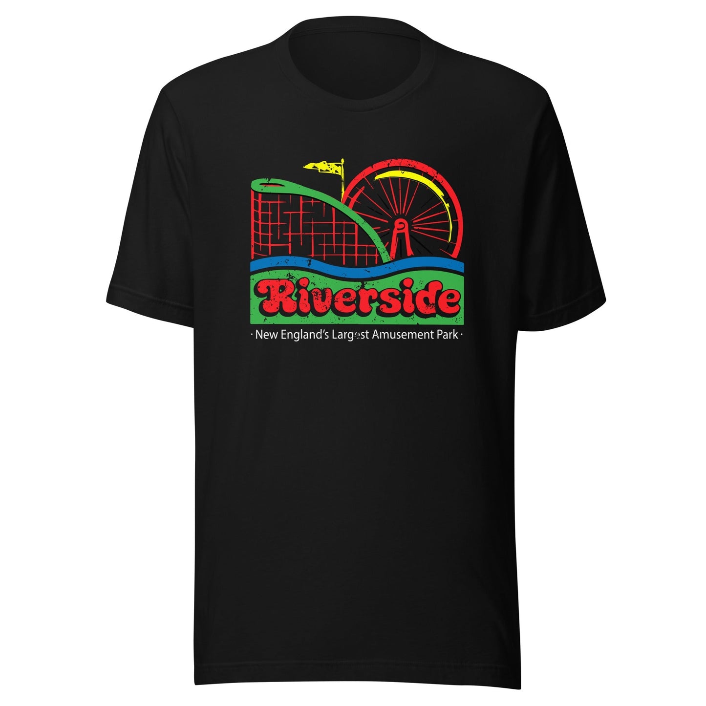 Riverside Amusement Park T Shirt - Agawam, MA | Retro Amusement Park Tee