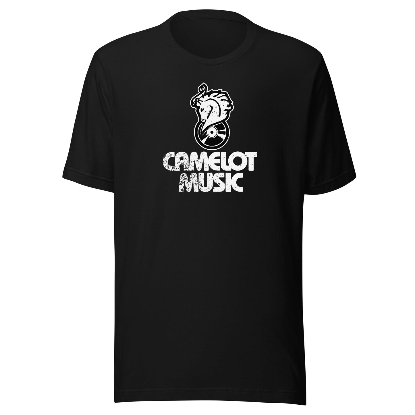 Camelot Music T-Shirt - Retro 1980s Music Store Tee