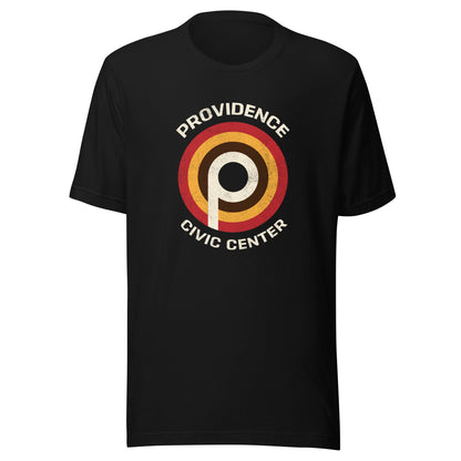 Providence Civic Center T-Shirt - Retro 1970s Rhode Island Tee