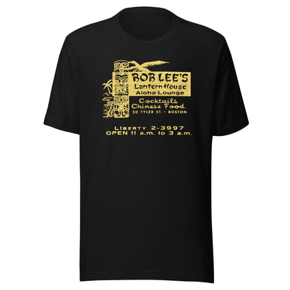 Bob Lee's Islander T-Shirt - Boston, MA | Retro Tiki Bar Lounge Tee