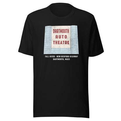 Dartmouth Auto Theatre Retro Drive-In T-Shirt - Dartmouth, MA