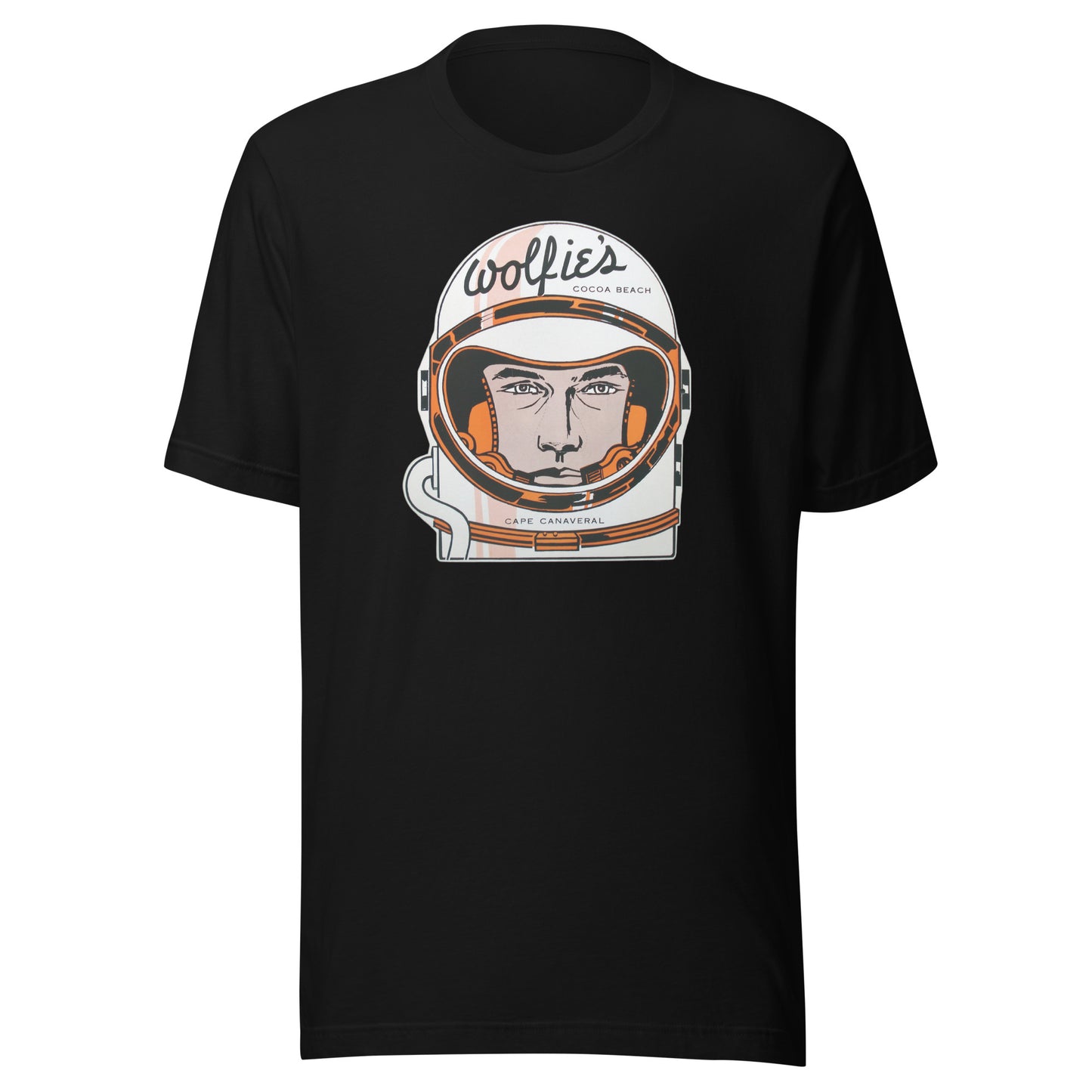 Wolfie's T-Shirt - Cocoa Beach, FL | Retro 60s Apollo/Mercury Astronaut Tee