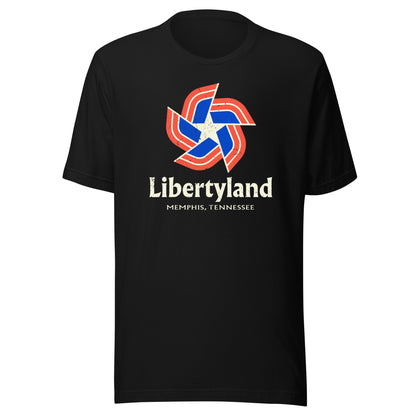 Libertyland T-Shirt - Memphis, TN - Retro 1980s Amusement Park Tee