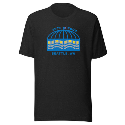 Kingdome T-Shirt - Seattle, WA | Retro 70s Baseball Stadium Tee