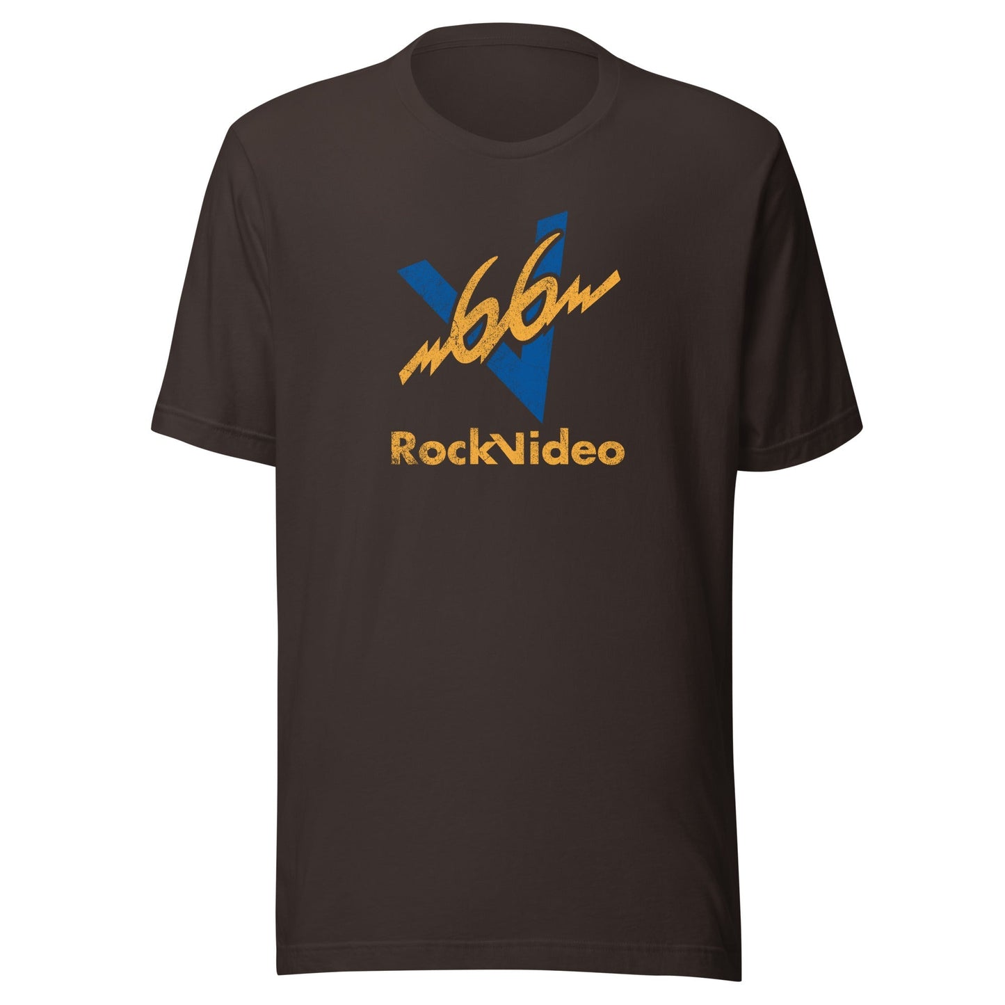 V66 Boston Rock Video Retro 1980s T-Shirt - Vintage Mens & Womens Old School Music Tee