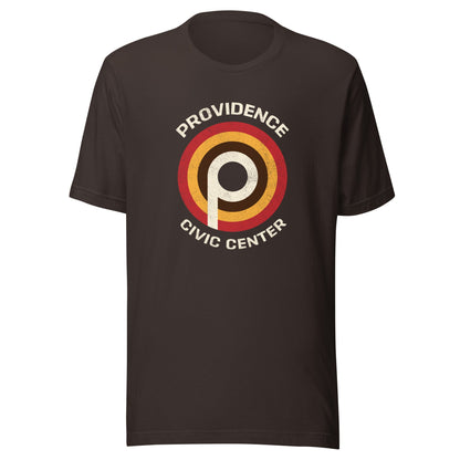 Providence Civic Center T-Shirt - Retro 1970s Rhode Island Tee