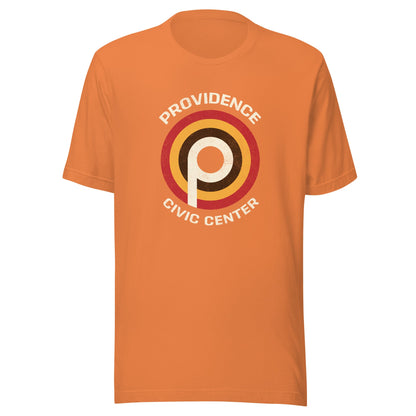 Providence Civic Center T-Shirt - Retro 1970s Rhode Island Tee