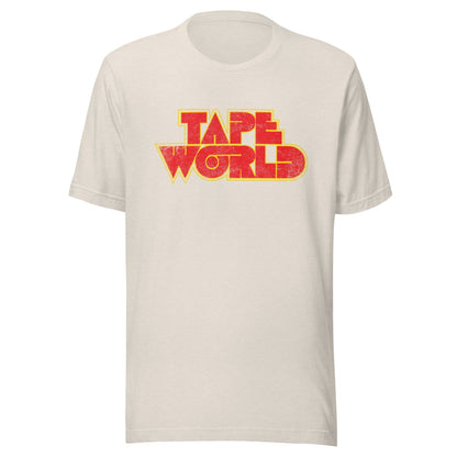 Tape World Retro T-Shirt - Vintage 80s Mens & Womens Music Store Tee