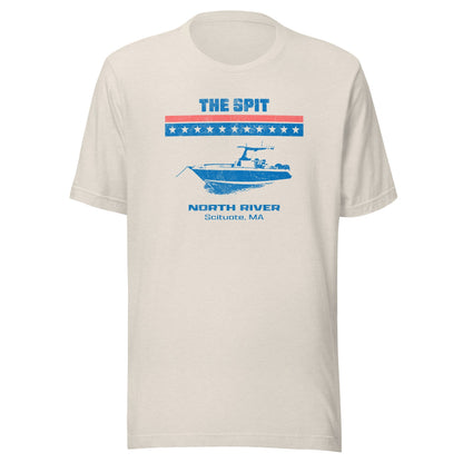 "The Spit" North River T Shirt - Scituate, MA | Mens & Womens Patriotic Summer Tee