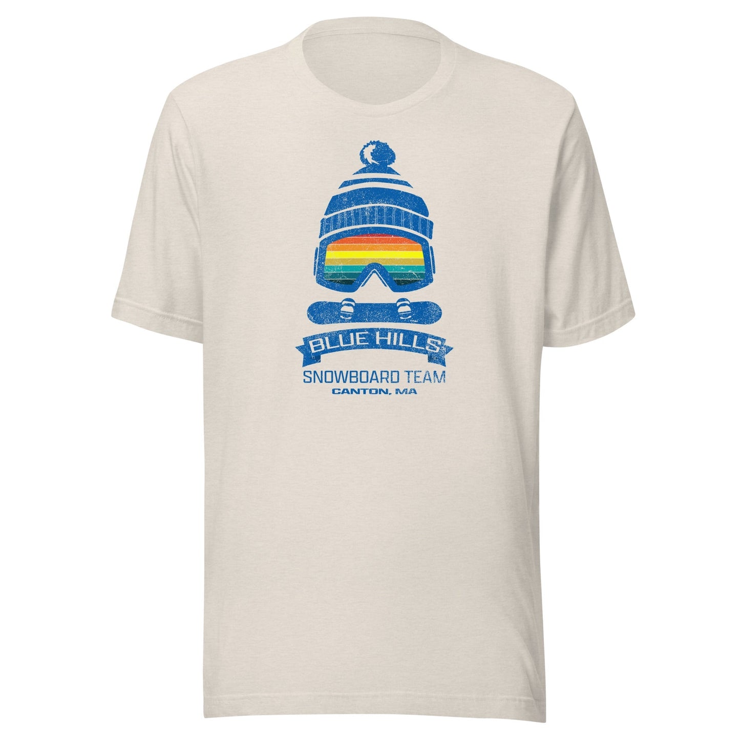 Blue Hills Snowboard Team T Shirt - Canton, MA | Mens & Womens Winter Tee