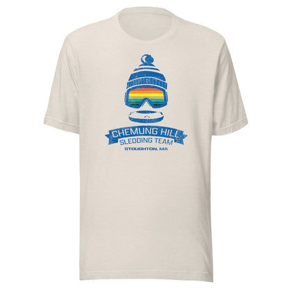 Chemung Hill T Shirt - Stoughton, MA | Sledding Team