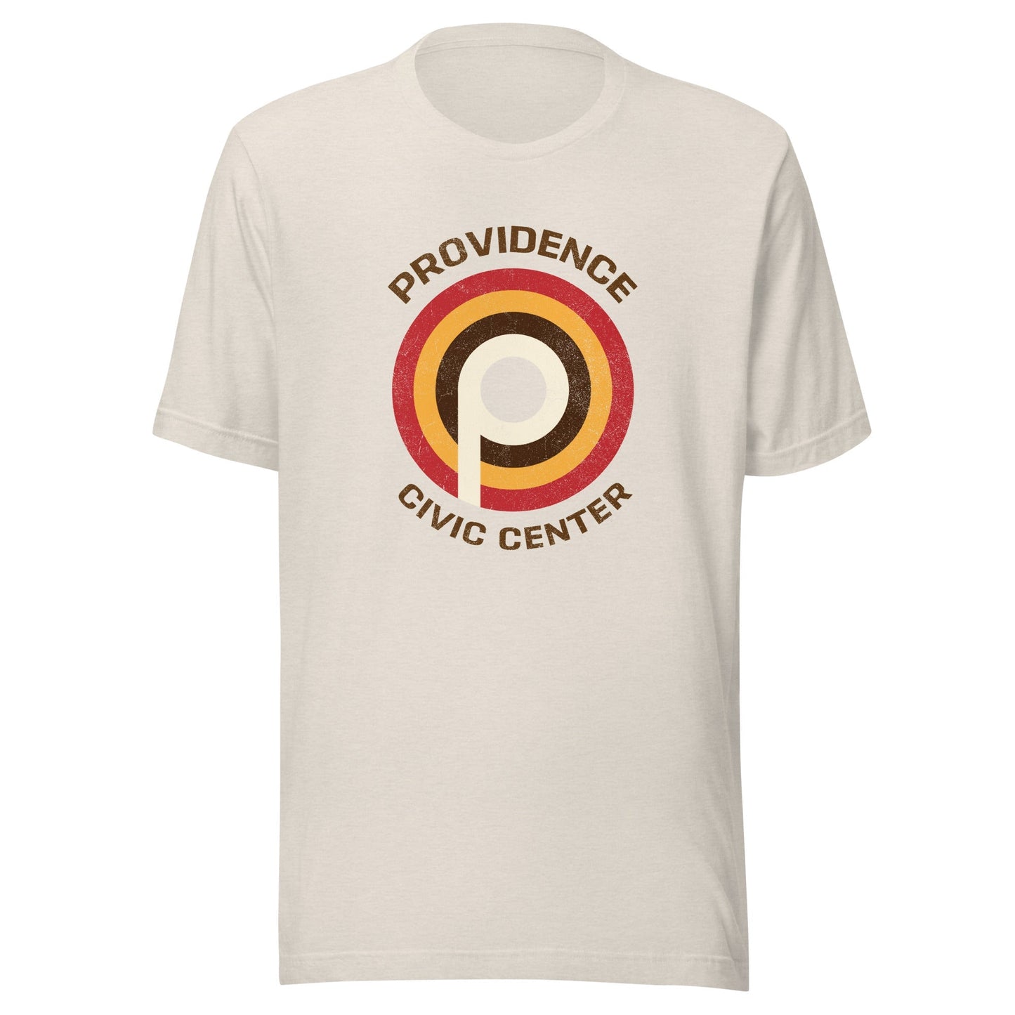 Providence Civic Center T-Shirt - Retro 1970s Rhode Island Tee