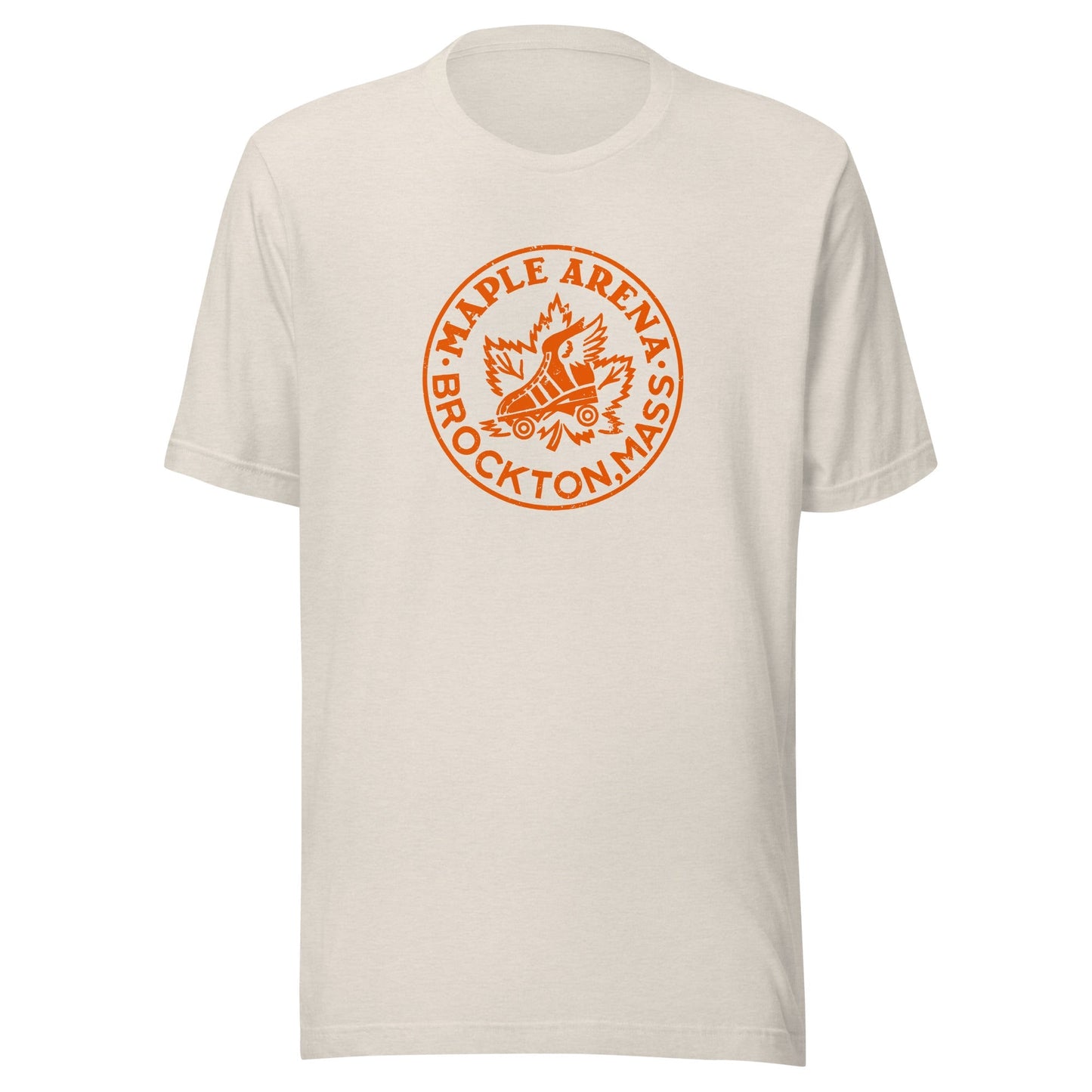 Maple Arena T-Shirt - Brockton, MA | Retro Roller Skating Rink Vintage Graphic Tee