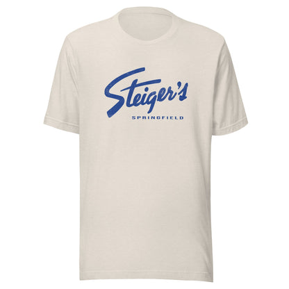 Steiger's T-Shirt - Springfield, MA | Retro Mass Department Store Tee