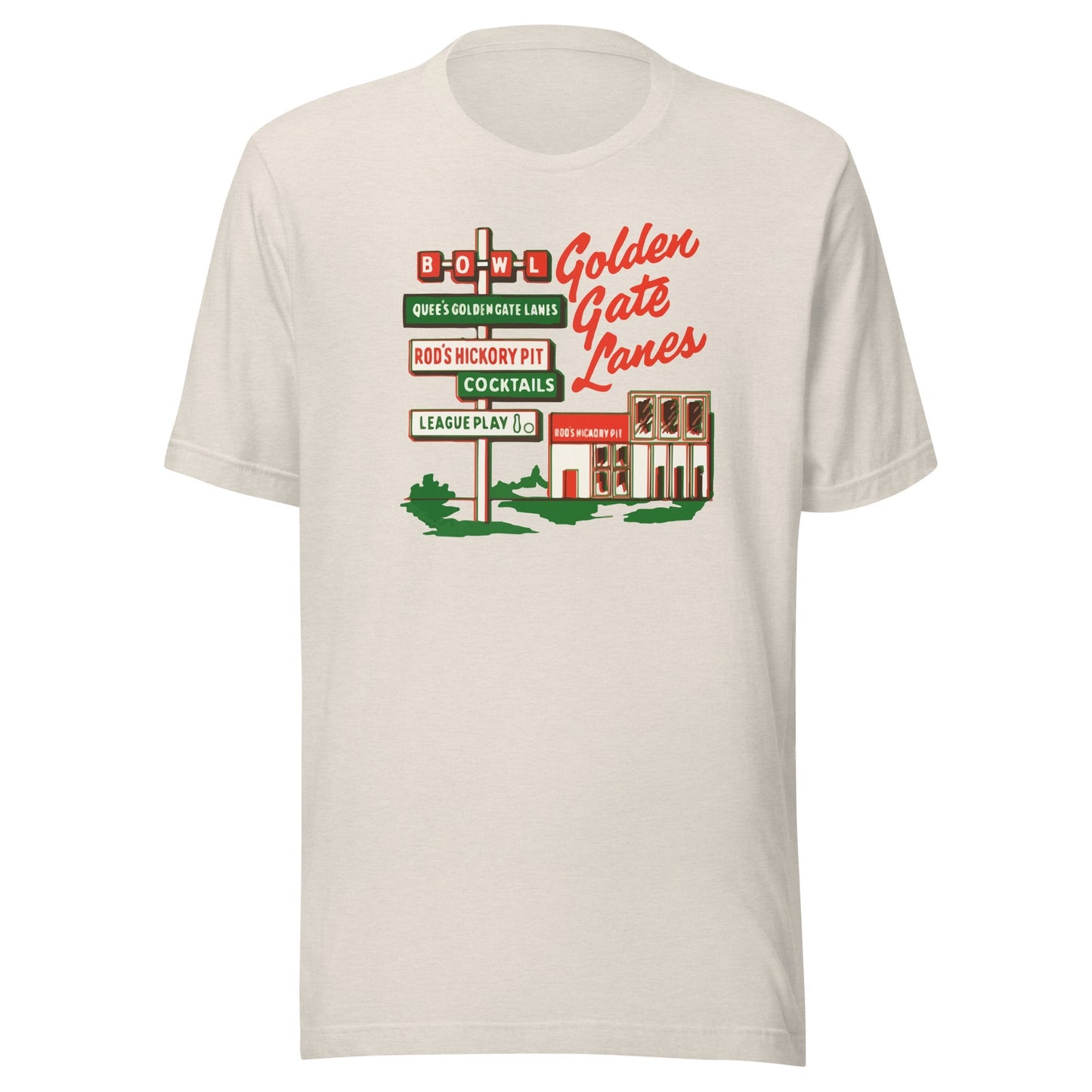 Golden Gate Lanes T-Shirt - San Francisco, CA | Retro Bowling Alley Tee