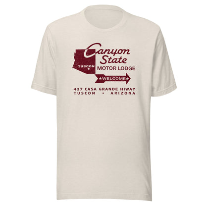 Canyon State Motor Lodge T-Shirt - Tuscon, AZ | Retro Roadside Motel Tee