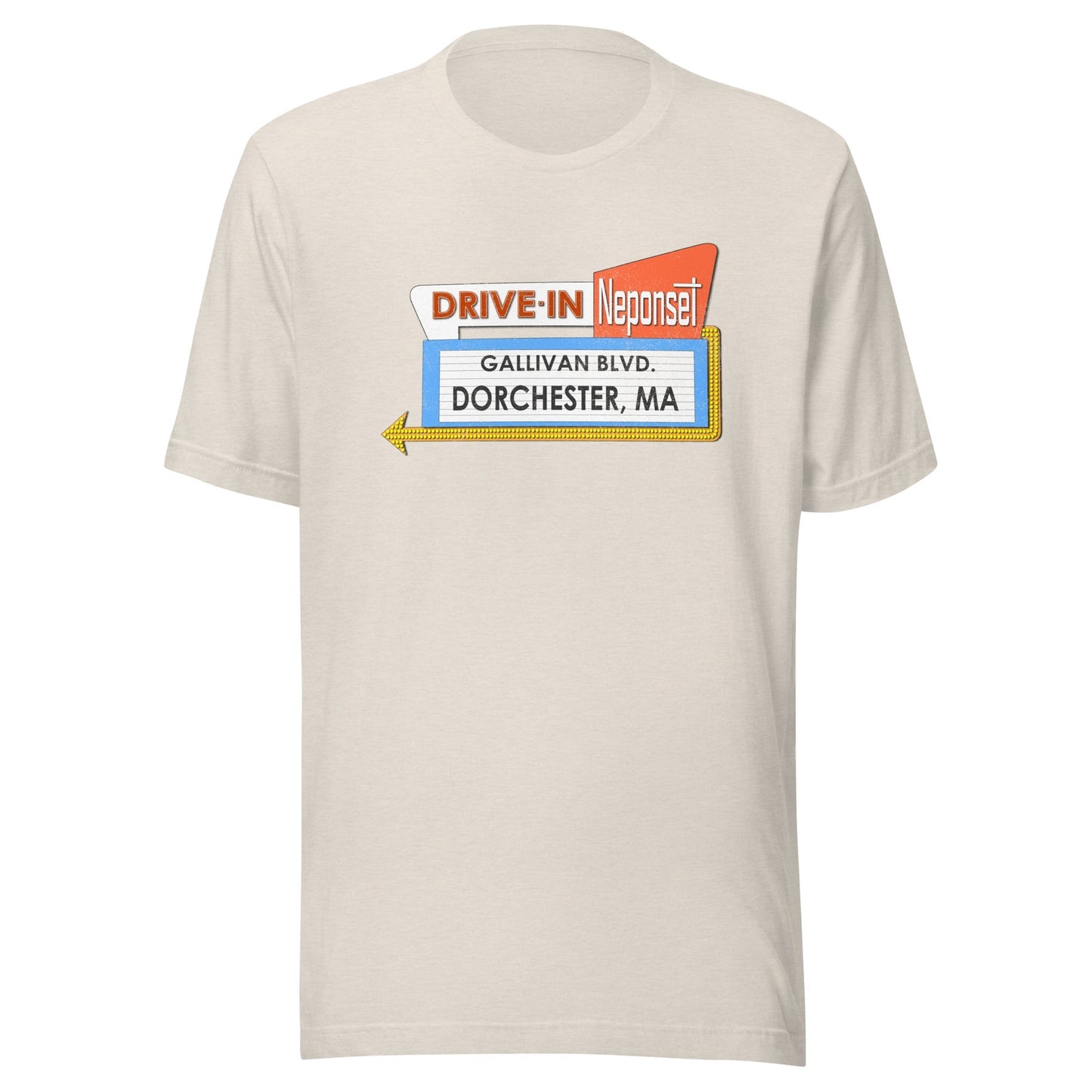 Neponset Drive-In T-Shirt - Dorchester, MA | Retro Old School Tee