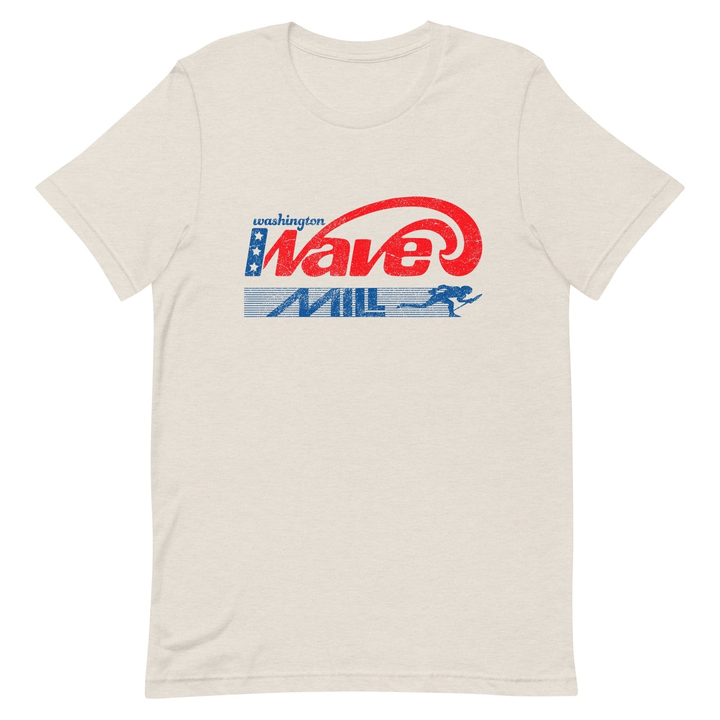 Washington Wave Lacrosse T-Shirt | Retro 80s DC MILL Tee