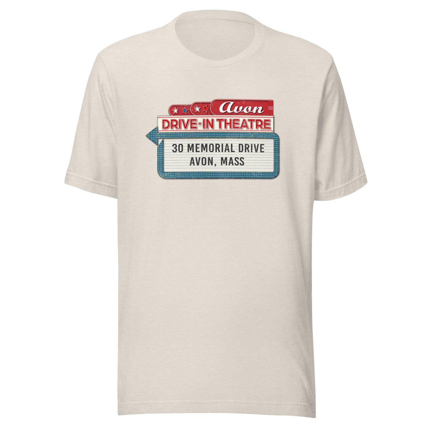 Avon Drive-In Theatre T-Shirt | Retro Massachusetts Drive-In Tee