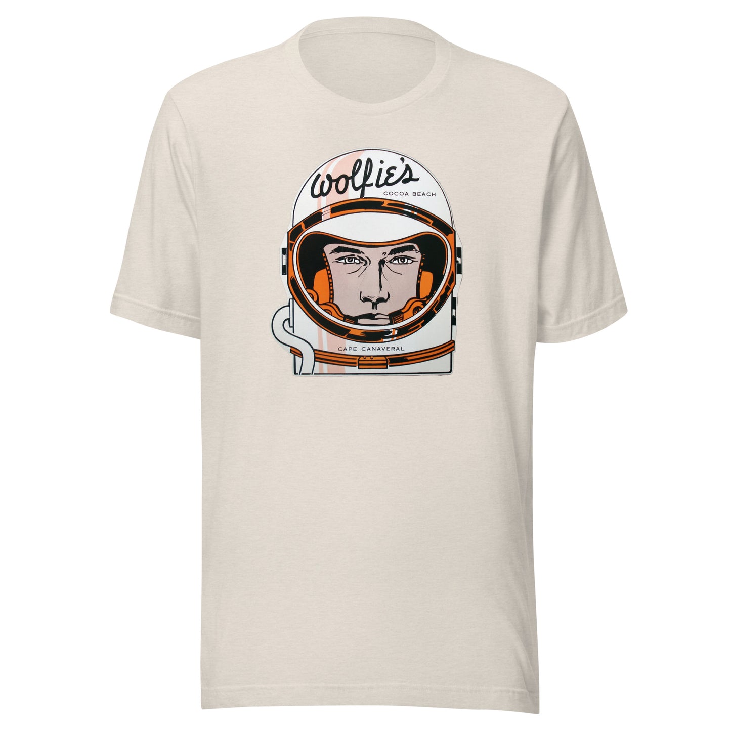 Wolfie's T-Shirt - Cocoa Beach, FL | Retro 60s Apollo/Mercury Astronaut Tee