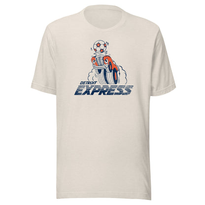 Detroit Express T-Shirt - Funny Retro 70s Pro Soccer Tee