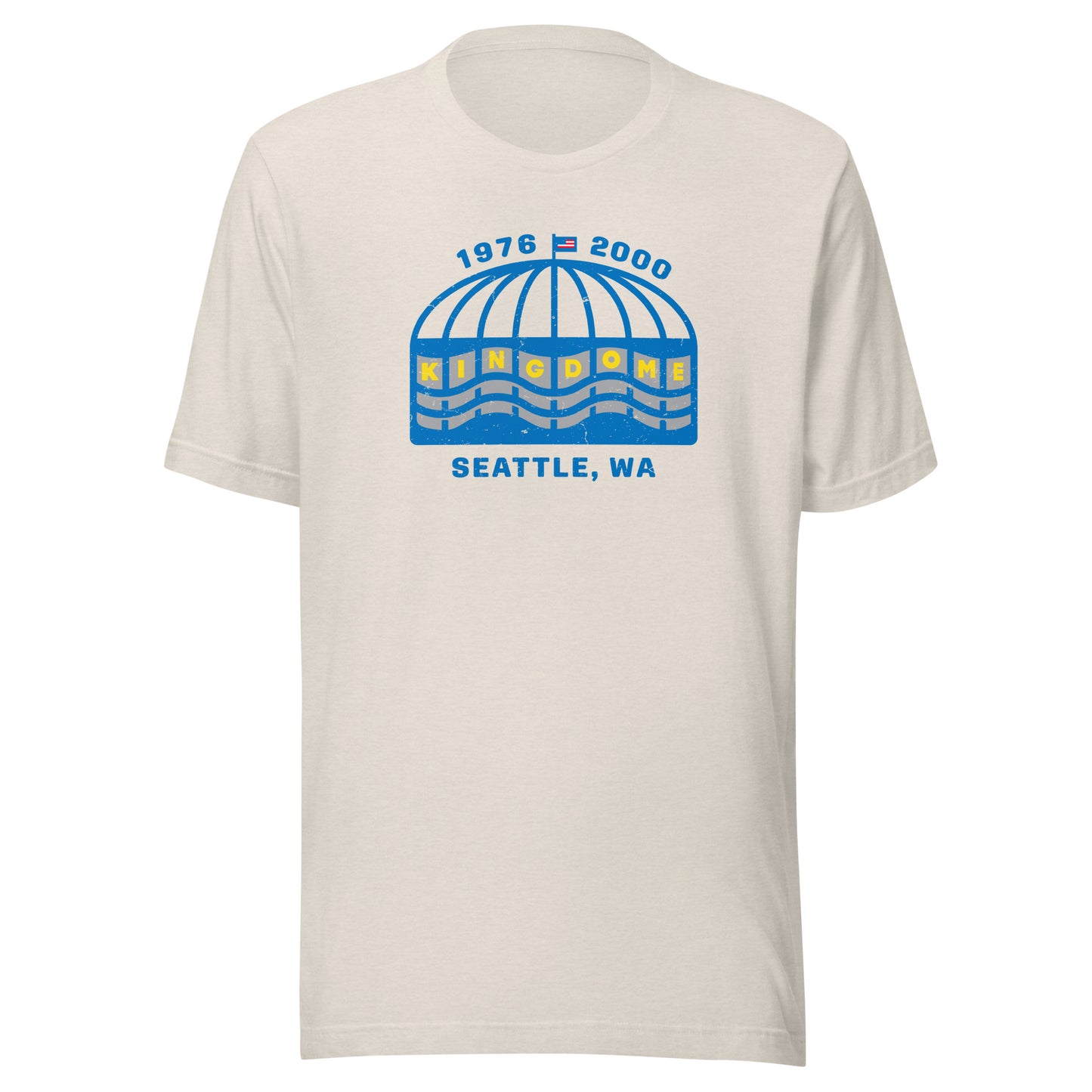 Kingdome T-Shirt - Seattle, WA | Retro 70s Baseball Stadium Tee