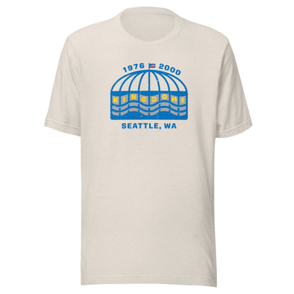 Kingdome T-Shirt - Seattle, WA | Retro 70s Baseball Stadium Tee