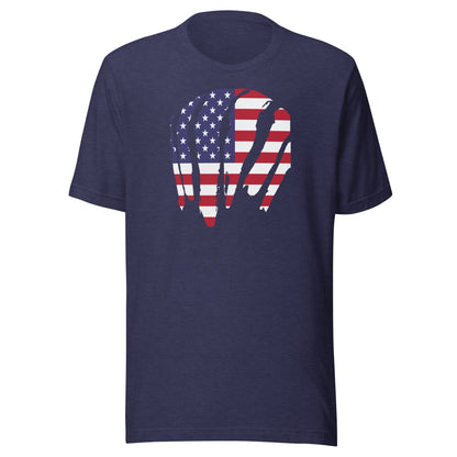 Boston Patriotic Flag T-Shirt - 4th of July | Mens & Womens Graphic Tee