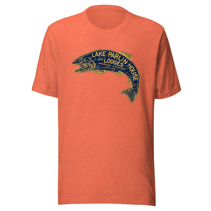 Maine Fishing T-Shirt - Lake Parlin Lodge Jackman Station, ME | Fishing & Hunting Tee