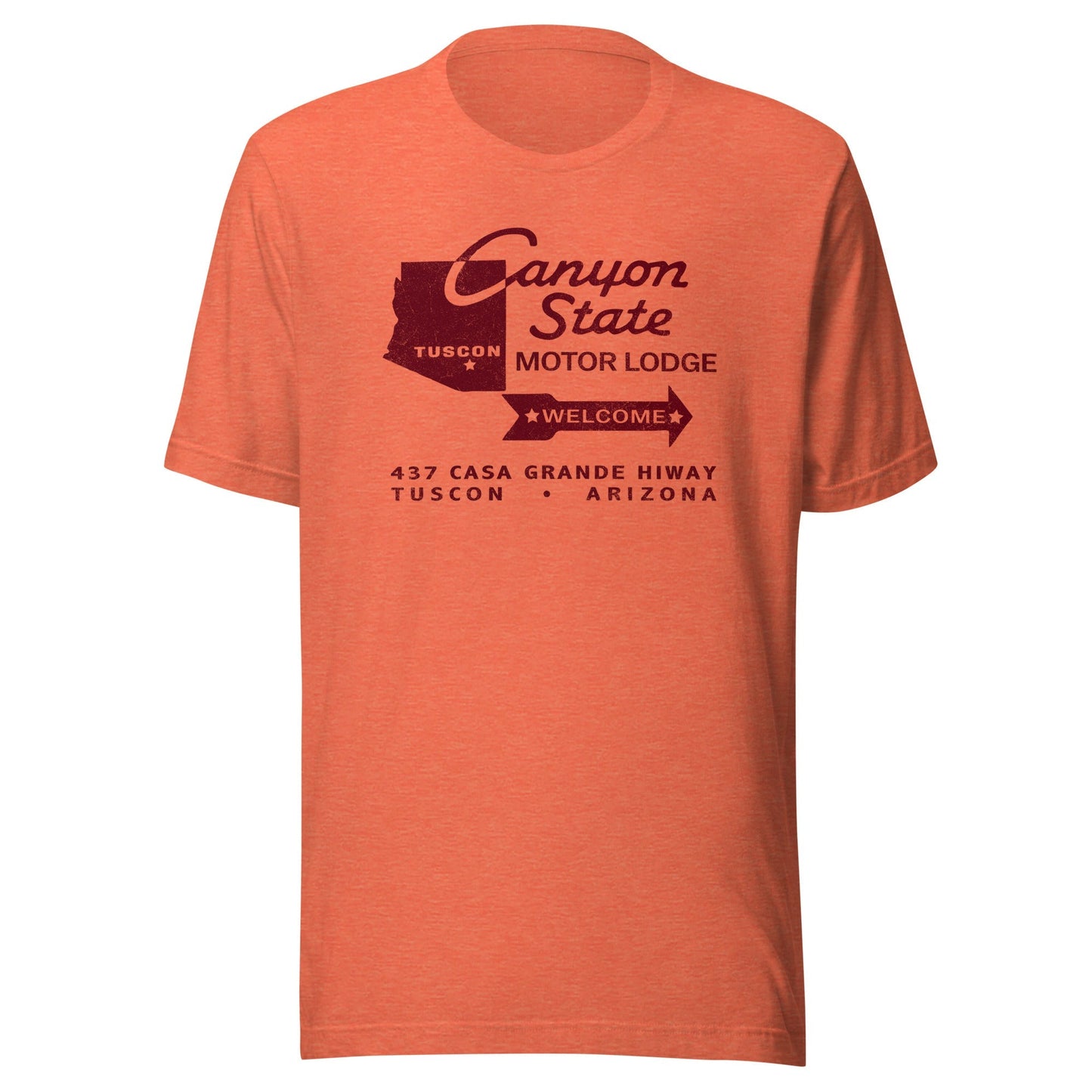 Canyon State Motor Lodge T-Shirt - Tuscon, AZ | Retro Roadside Motel Tee
