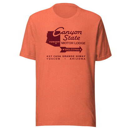 Canyon State Motor Lodge T-Shirt - Tuscon, AZ | Retro Roadside Motel Tee