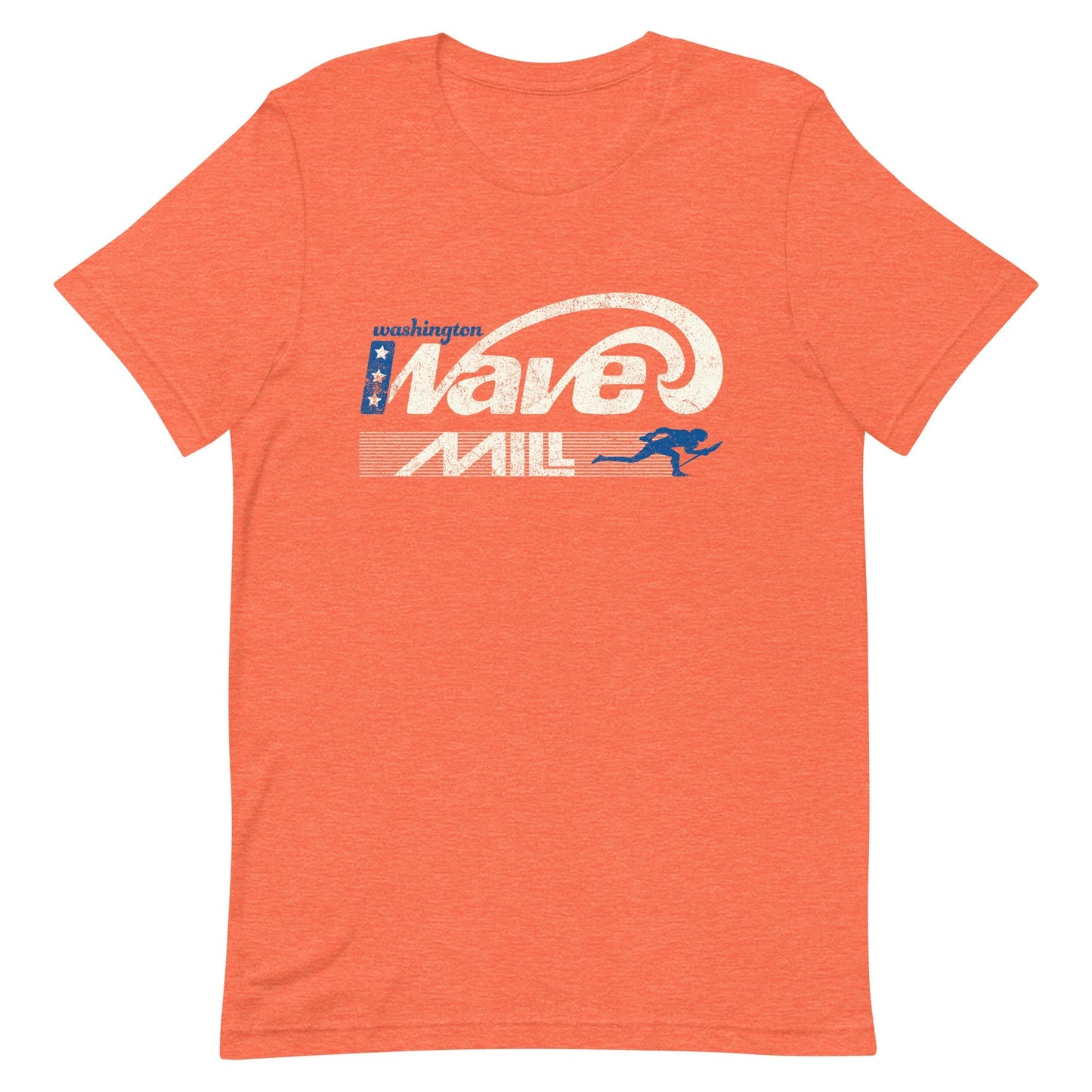 Washington Wave Lacrosse T-Shirt | Retro 80s DC MILL Tee