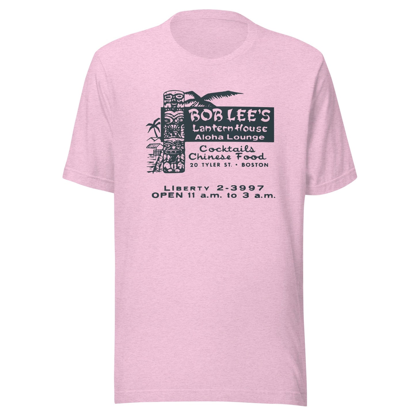 Bob Lee's Islander T-Shirt - Boston, MA | Retro Tiki Bar Lounge Tee