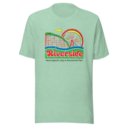 Riverside Amusement Park T Shirt - Agawam, MA | Retro Amusement Park Tee