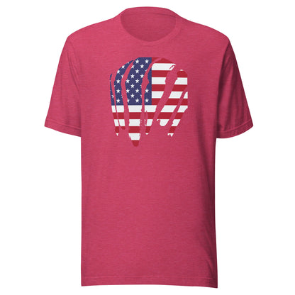 Boston Patriotic Flag T-Shirt - 4th of July | Mens & Womens Graphic Tee