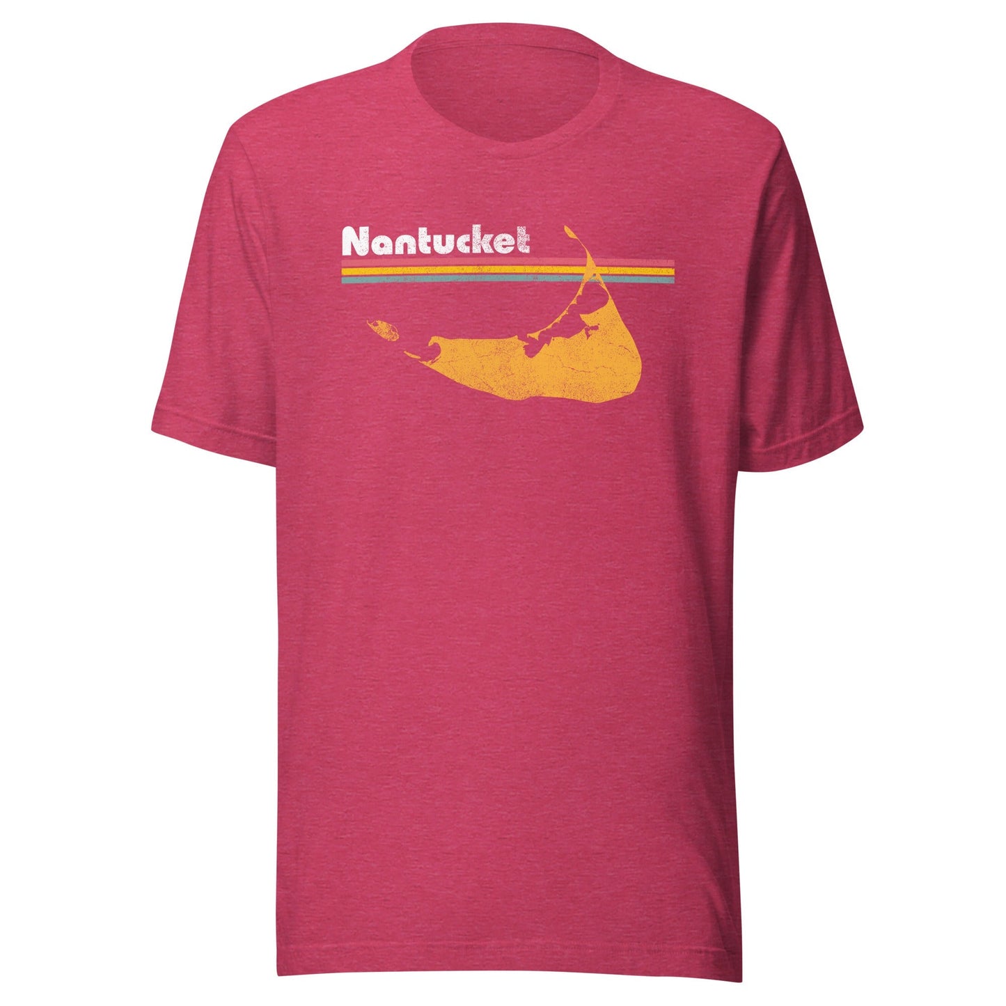 Nantucket T-Shirt - Cape Cod & Islands, MA | Retro Summer Island Tee