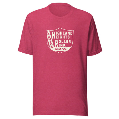 Highland Heights Roller Rink T-Shirt - Taunton, MA | Retro Roller Skating Tee