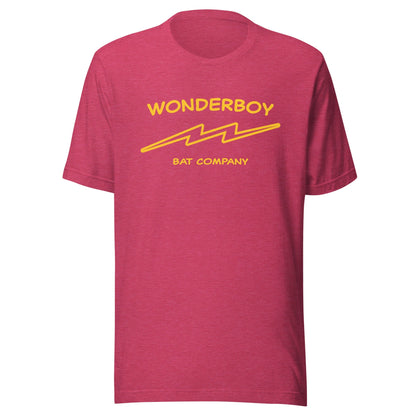 Wonderboy Bat Co T-Shirt - Classic 80s Movie Natural Tee