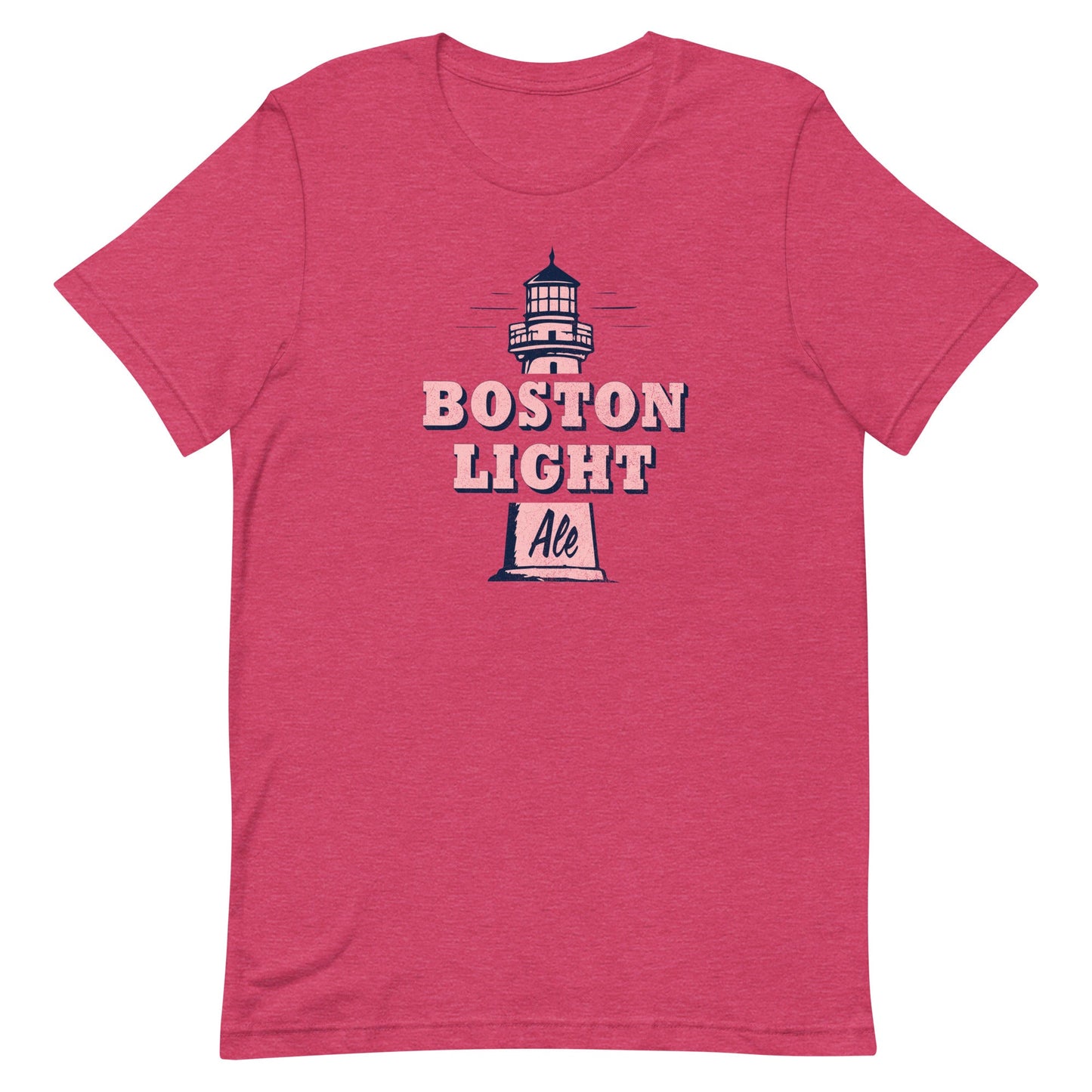 Boston Light Ale T-Shirt - Old School Boston Beer Brewery Lighthouse Tee