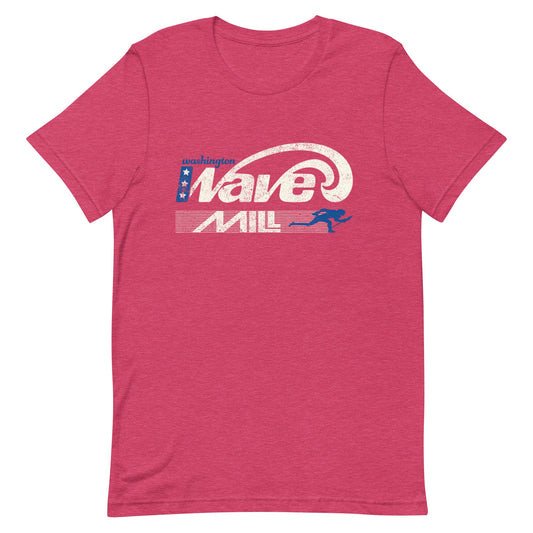 Washington Wave Lacrosse T-Shirt | Retro 80s DC MILL Tee