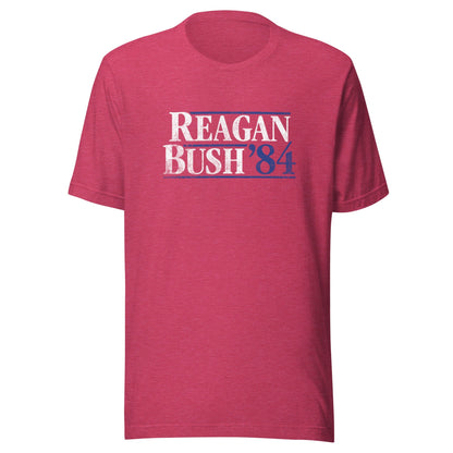 Reagan Bush '84 T-Shirt | Retro Presidential Campaign Vintage Tee