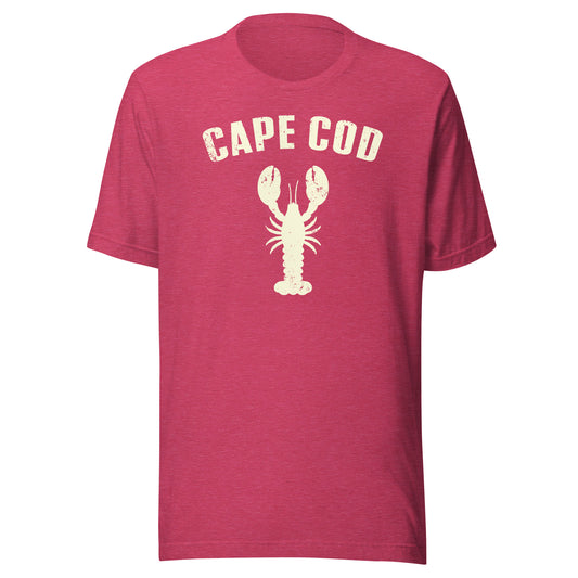 Cape Cod, MA Lobster T-Shirt - Classic Summer Beach Vibe Tee