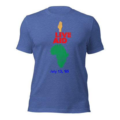 Live Aid Retro 1985 Concert T-Shirt - Men's & Women's Vintage Graphic Tee