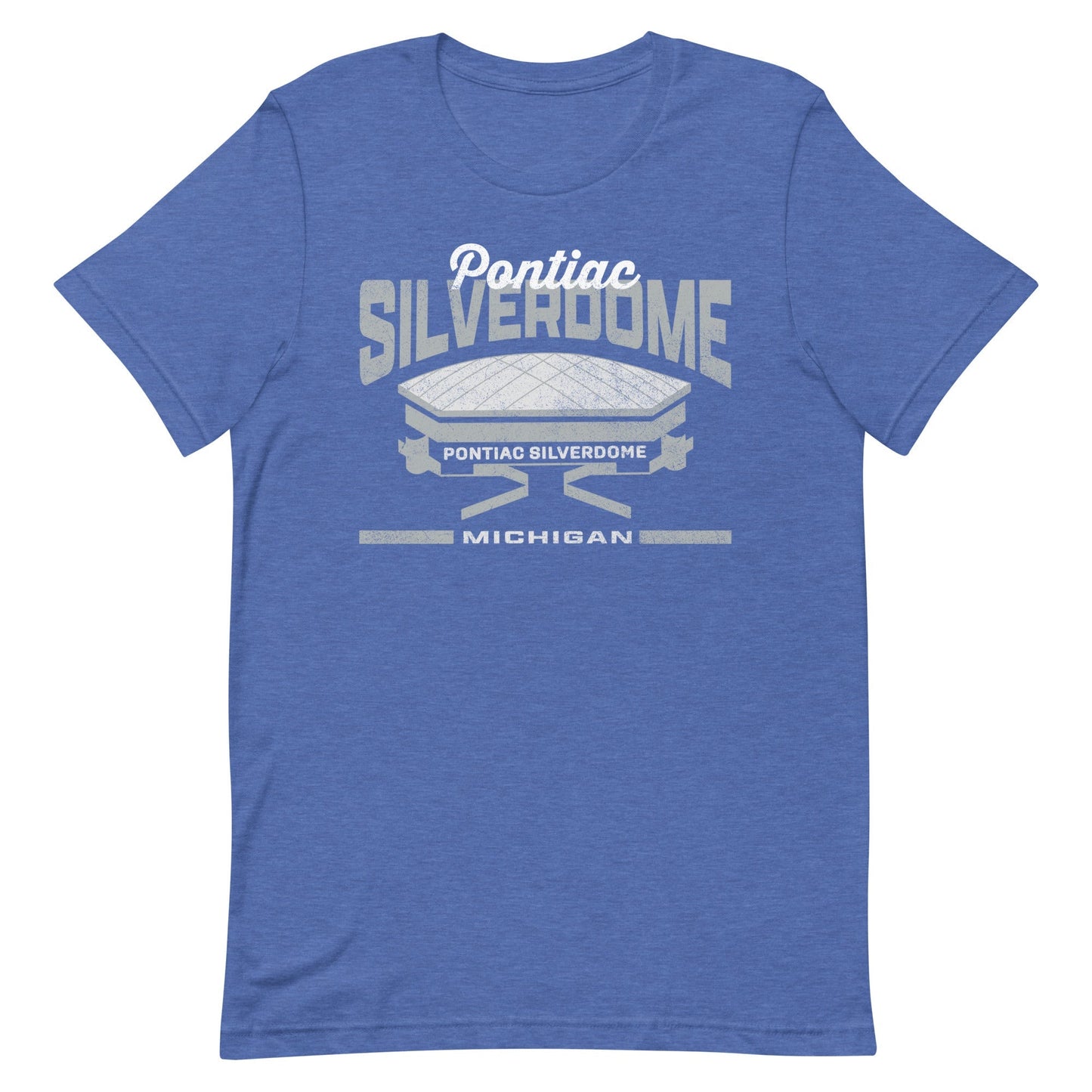 Pontiac Silverdome T-Shirt - Retro Football Lions Stadium Vintage Michigan Tee