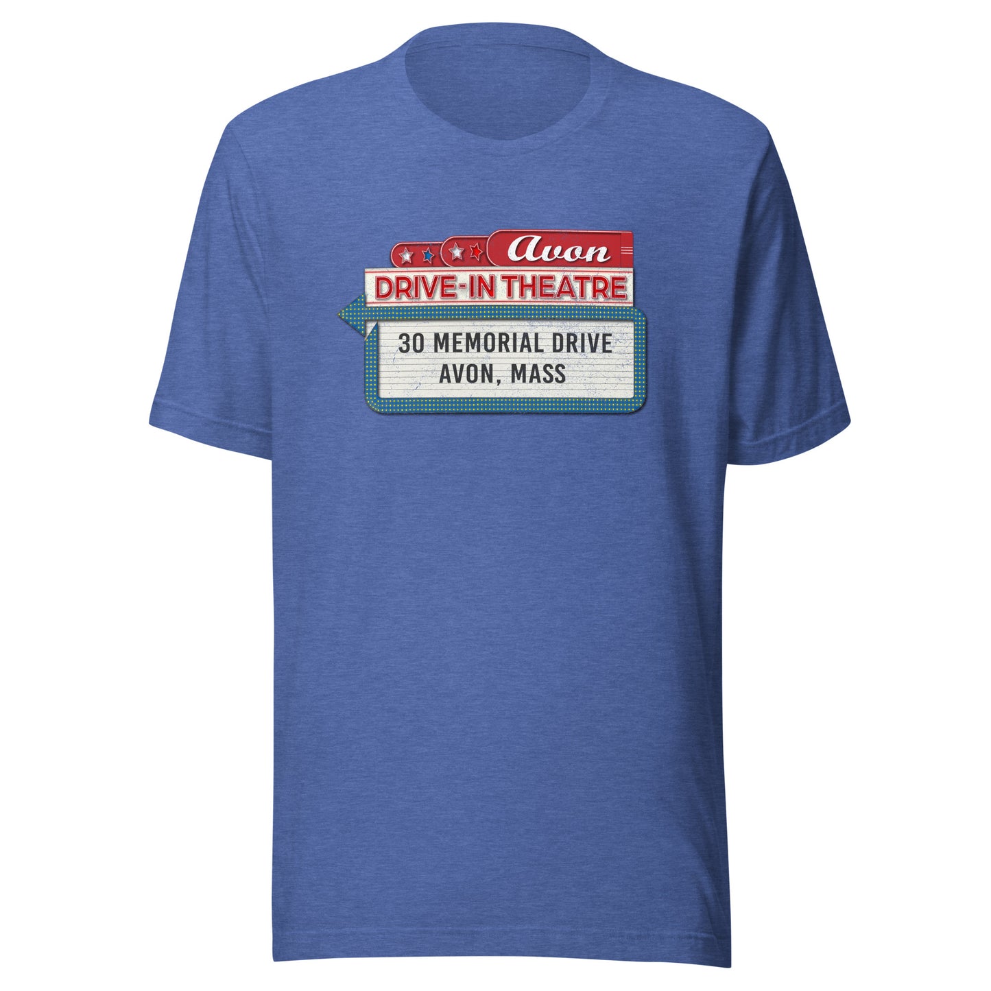 Avon Drive-In Theatre T-Shirt | Retro Massachusetts Drive-In Tee